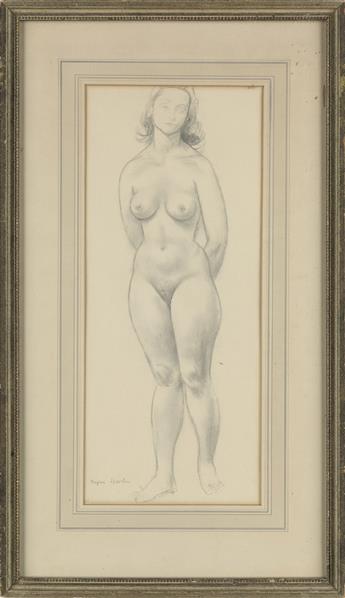 EUGENE SPEICHER Standing Nude.